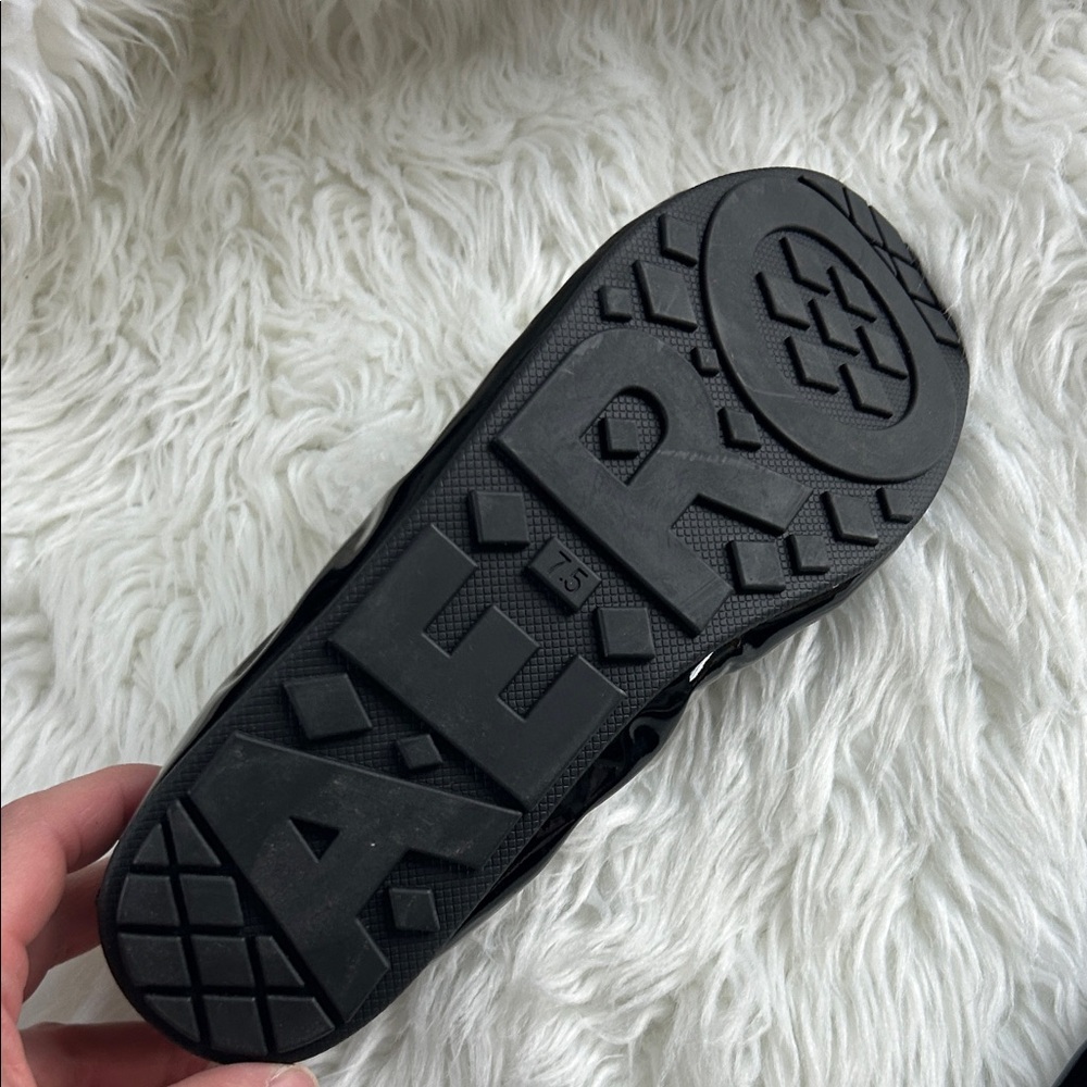 AEROSOLES Shiny Black Flats - Picture 4 of 6